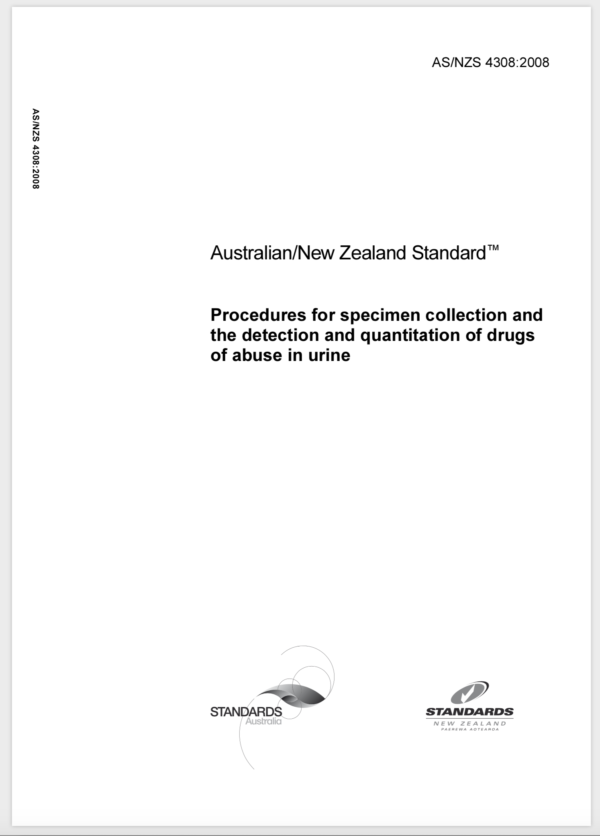 Australian/New Zealand Standards DrugFree Sites NZQA Drug & Alcohol